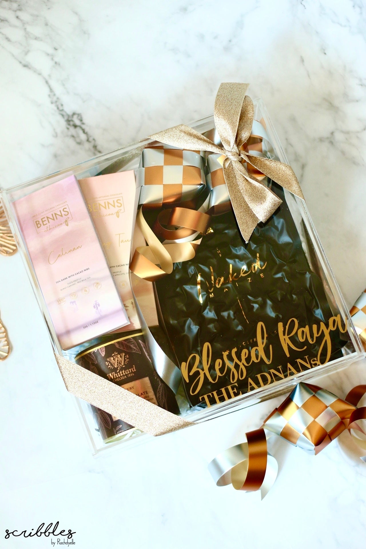 Personalised Eid Luxe Raya Gift Set - Scribbles by Rachdyelle