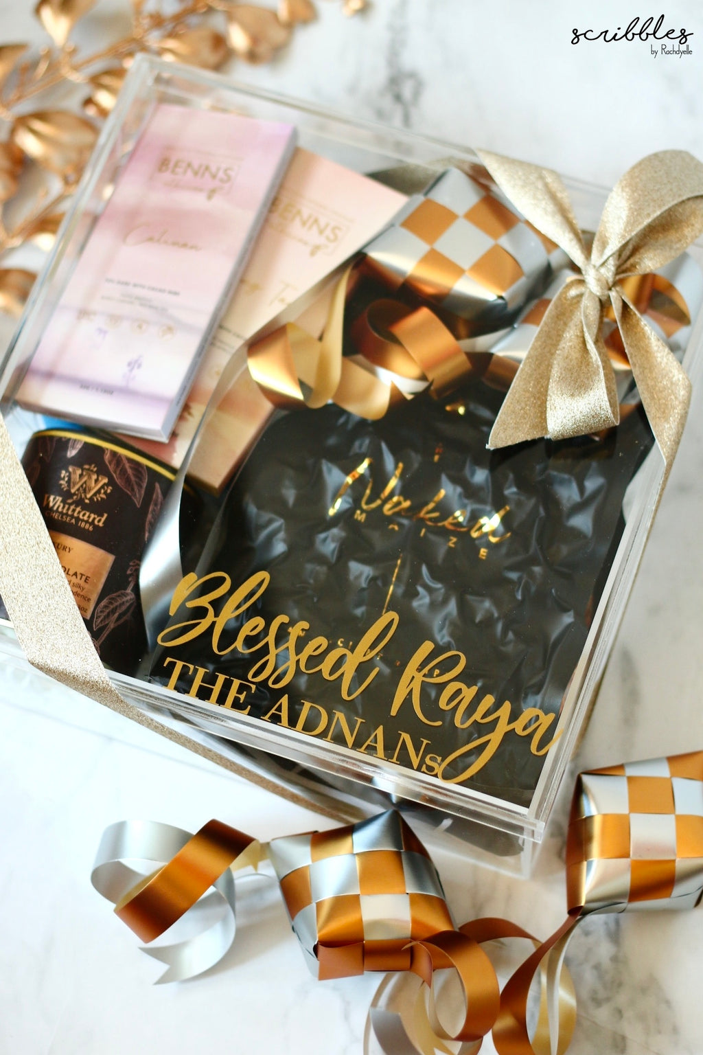 Personalised Eid Luxe Raya Gift Set - Scribbles by Rachdyelle