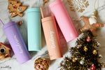 [CHRISTMAS SPECIAL] Personalised Twinkle Tumbler - Set of 2 - Scribbles by Rachdyelle