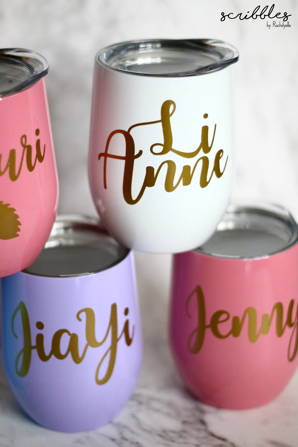 Personalised Sippy Cup - Scribbles by Rachdyelle